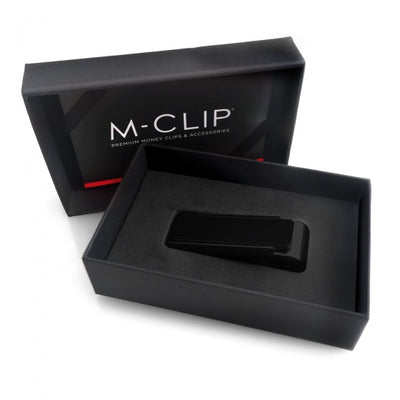 M-Clip - Stainless With Black Carbon Fiber Money Clip