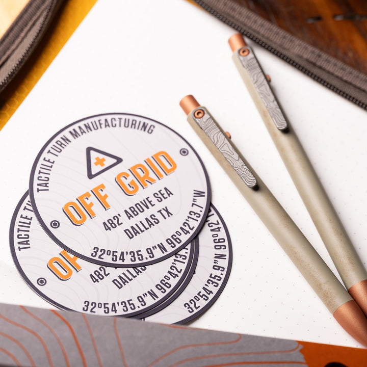 Off Grid Seasonal Release Side Click Pen Tactile Turn