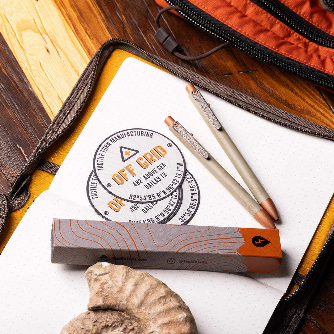 Off Grid Seasonal Release Side Click Pen Tactile Turn