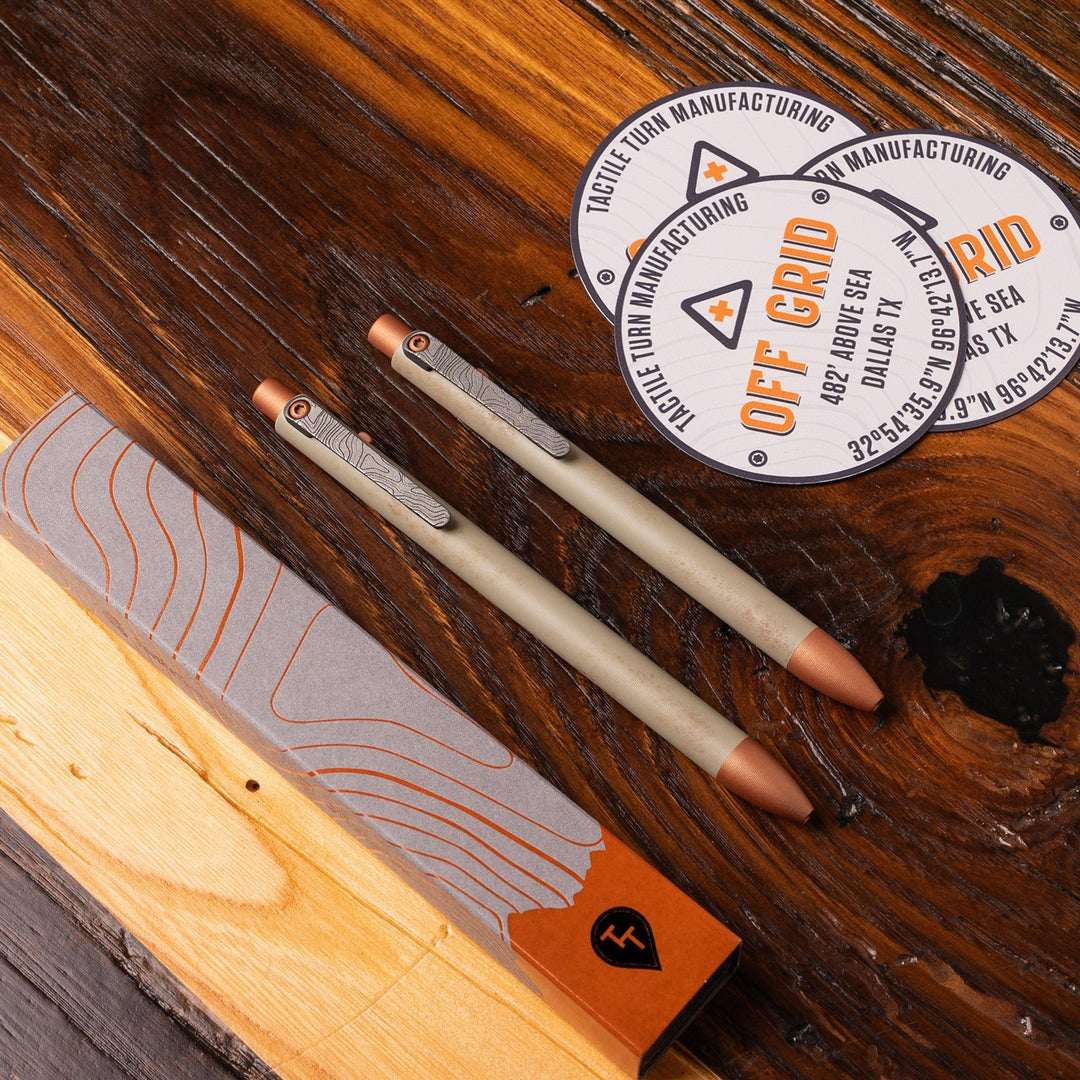 Off Grid Seasonal Release Side Click Pen Tactile Turn