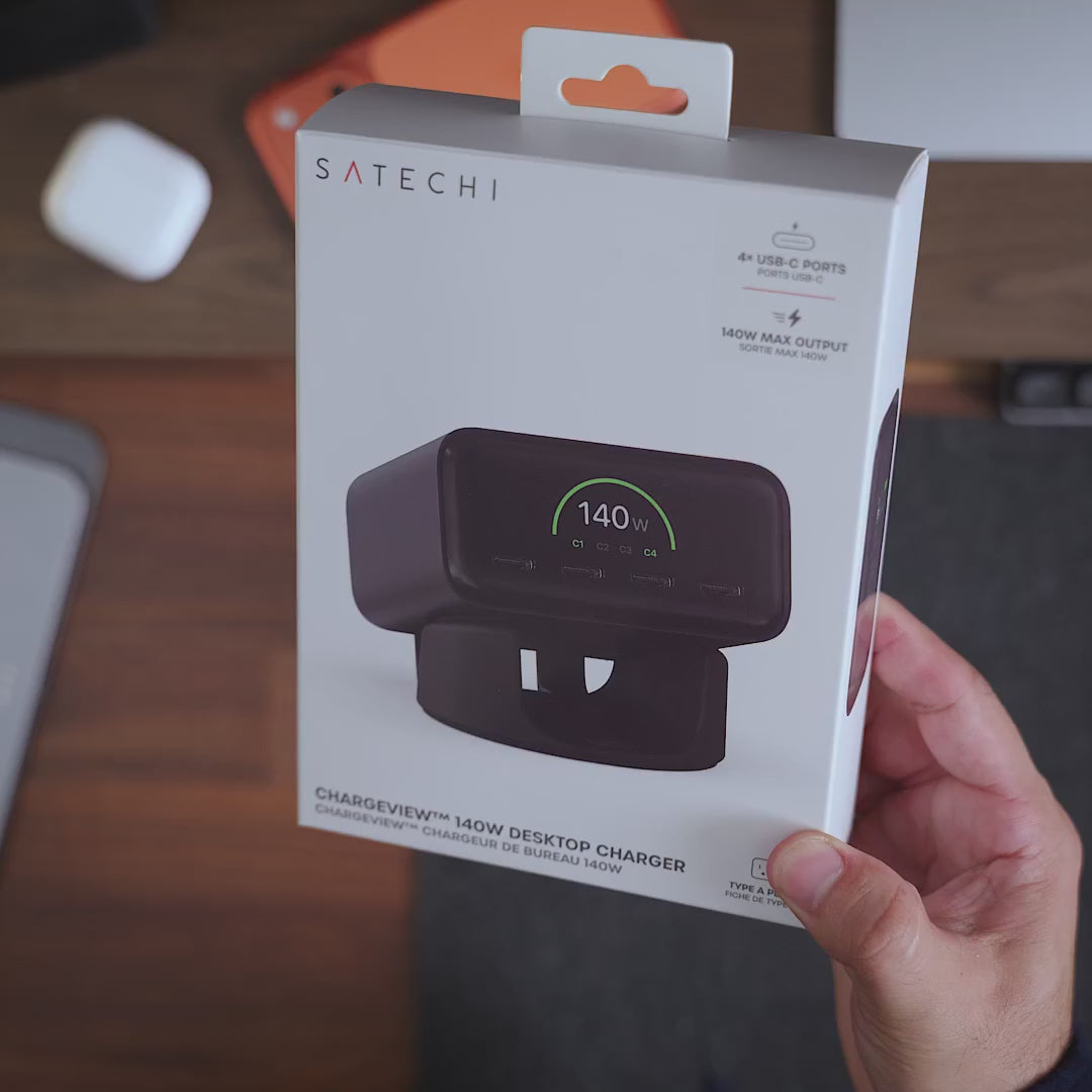 ChargeView™ 140W Desktop Charger