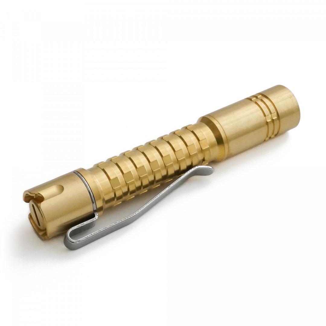 Pineapple Mini Brass Flashlight ReyLight