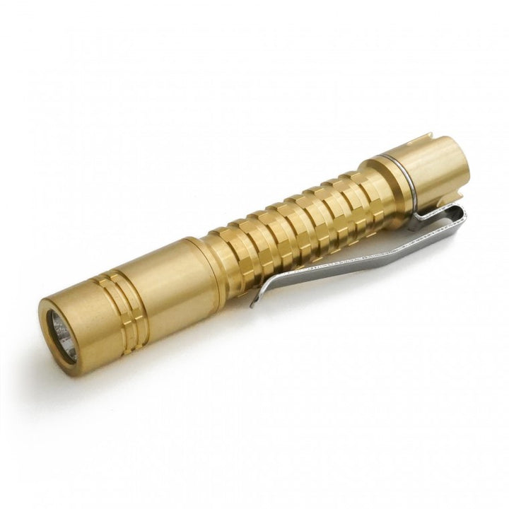 Pineapple Mini Brass Flashlight ReyLight