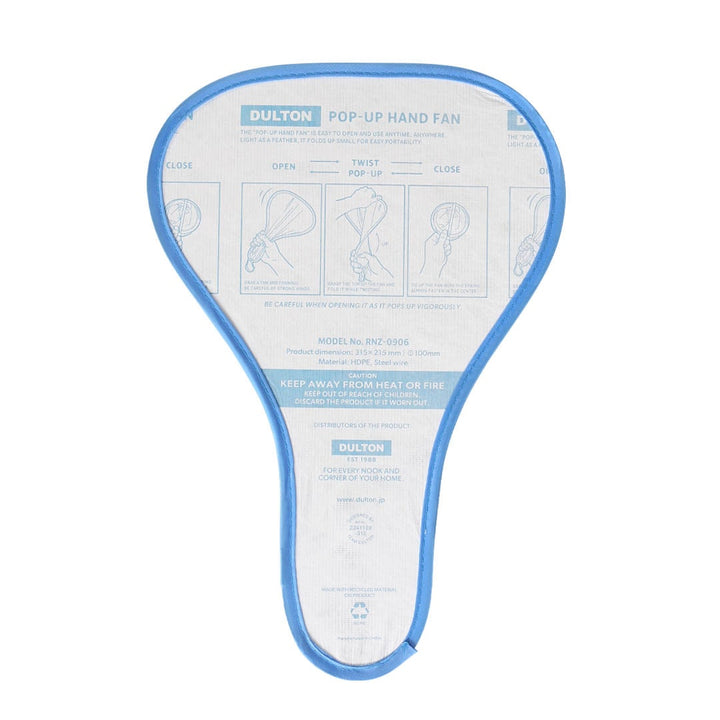 Pop-Up Hand Fan DULTON