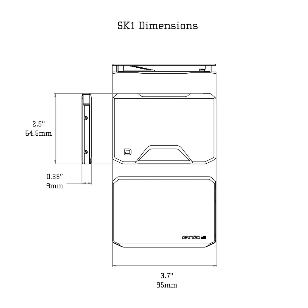 SK1 SLIDE KICK WALLET Dango