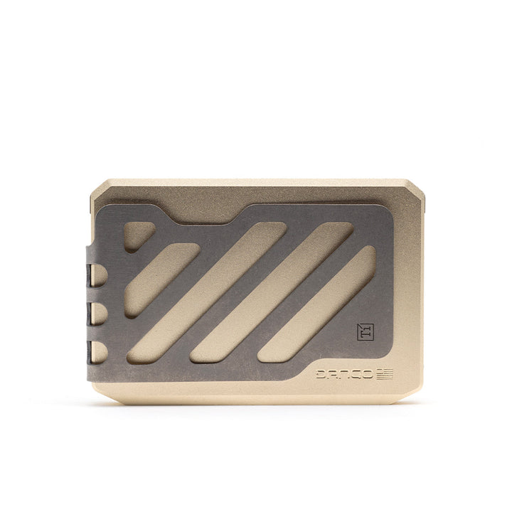 SK1 SPECIAL EDITION CHAMPAGNE GOLD SLIDE KICK WALLET Dango