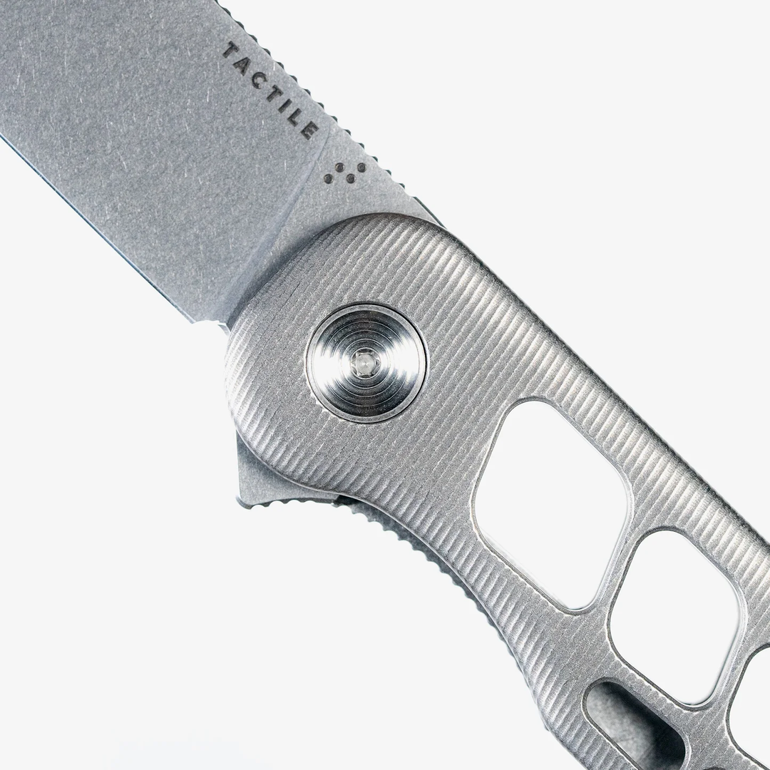 Skeletonized Rockwall Flipper Tactile Knife