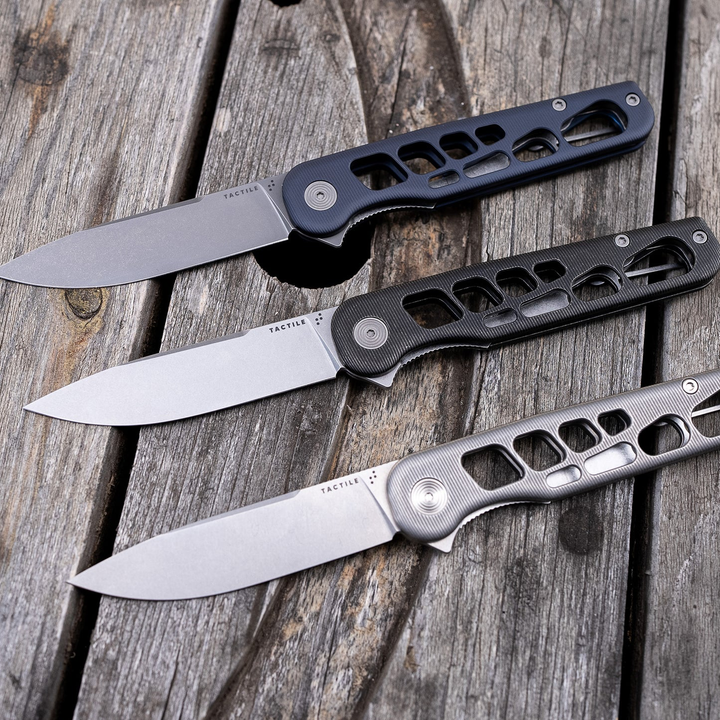Skeletonized Rockwall Flipper Tactile Knife