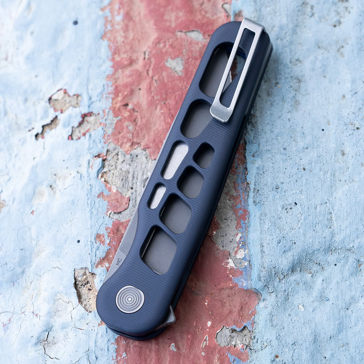 Skeletonized Rockwall Flipper Tactile Knife