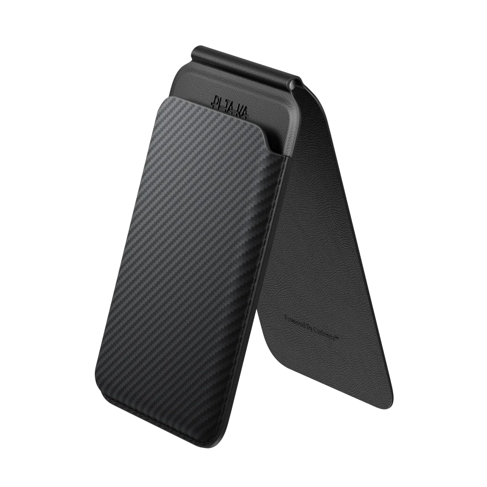 Magnetic Stand Woven Wallet Nomad
