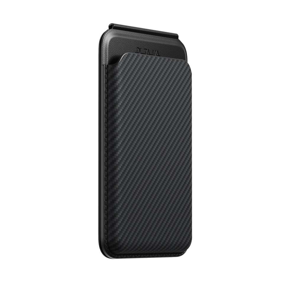 Magnetic Stand Woven Wallet Nomad