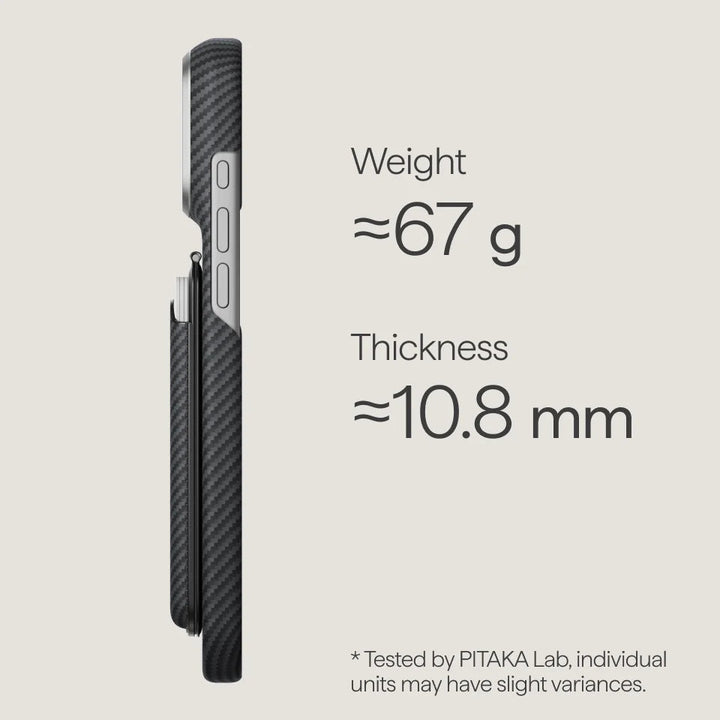 Magnetic Stand Woven Wallet Nomad