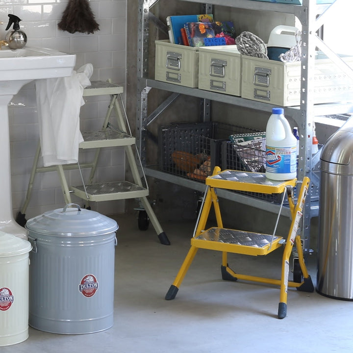 Folding 3 Steps / GALVANIZED DULTON