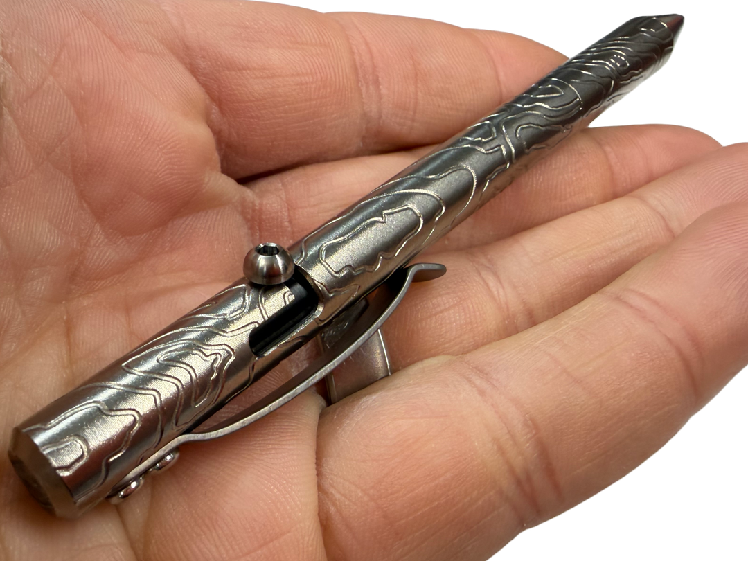 MaxMadCo Design - Titanium - Bolt Action Pen - Gen 3 Countycomm