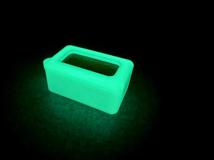 Tiny Ultem Pocket Box - Gen 3 Topo + Glow Silicone Holder Countycomm