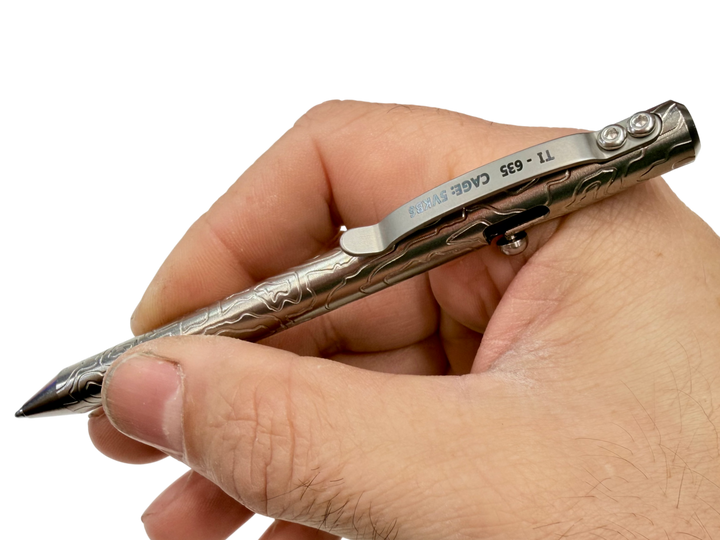 MaxMadCo Design - Titanium - Bolt Action Pen - Gen 3 Countycomm