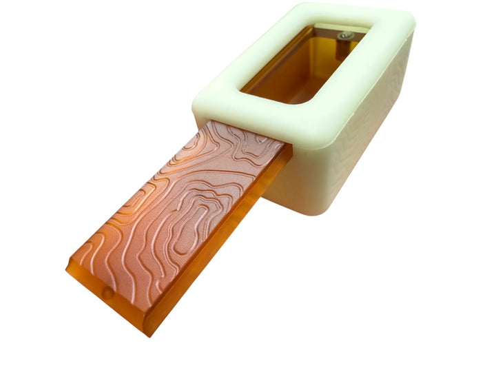 Tiny Ultem Pocket Box - Gen 3 Topo + Glow Silicone Holder Countycomm