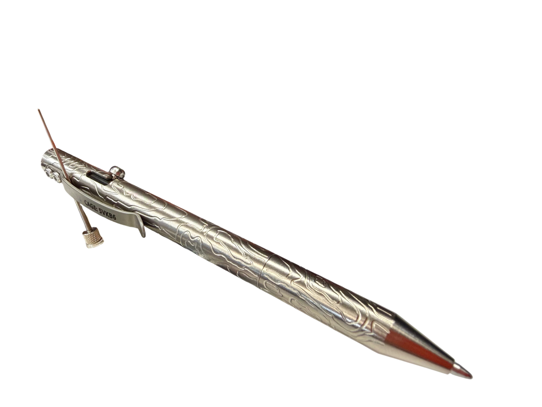 MaxMadCo Design - Titanium - Bolt Action Pen - Gen 3 Countycomm