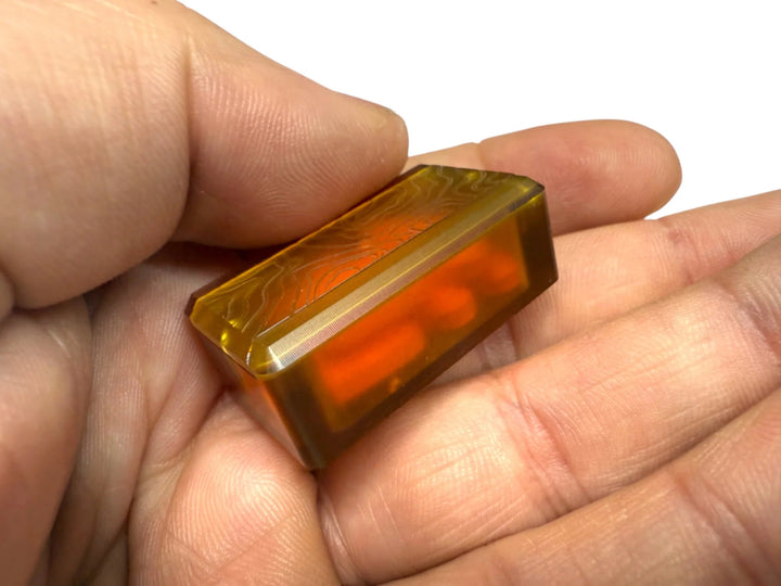 Tiny Ultem Pocket Box - Gen 3 Topo + Glow Silicone Holder Countycomm