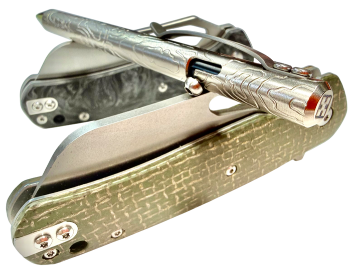 MaxMadCo Design - Titanium - Bolt Action Pen - Gen 3 Countycomm