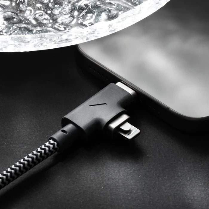 Belt Cable Duo Pro 240W (USB-C to USB-C & Lightning) Native Union