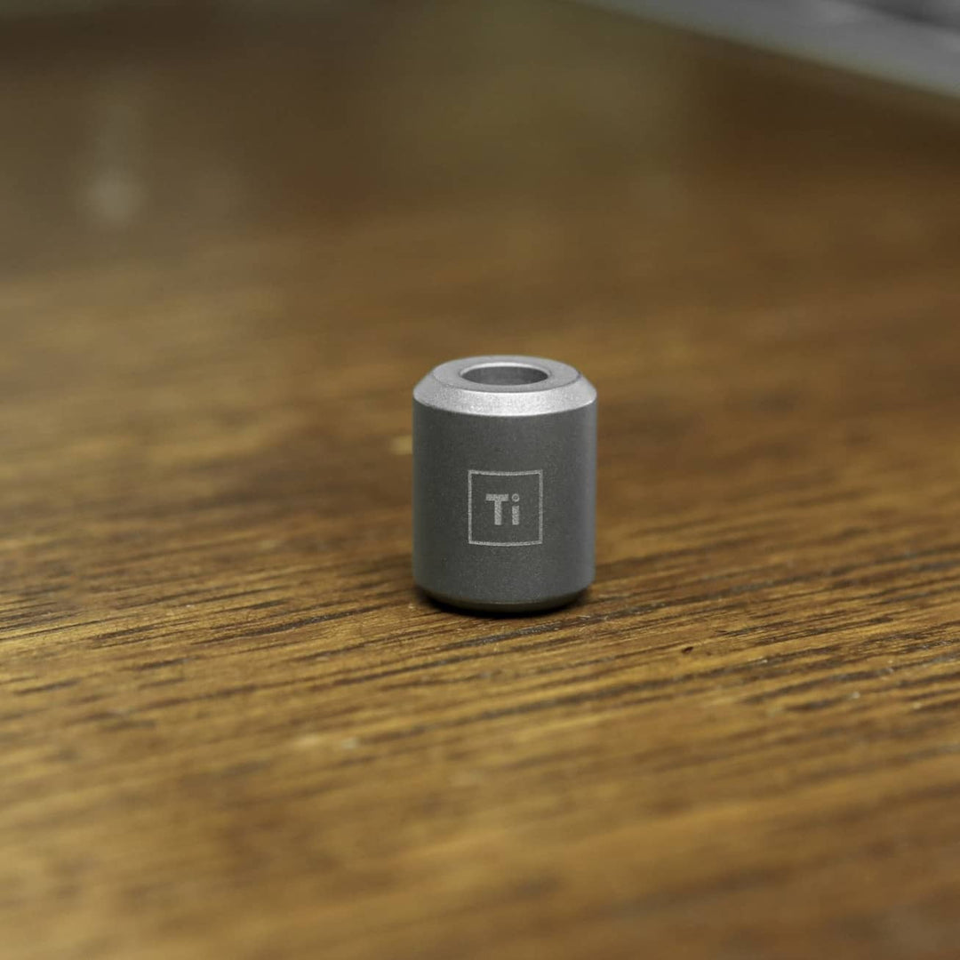 Titanium Lanyard Bead Big Idea Design