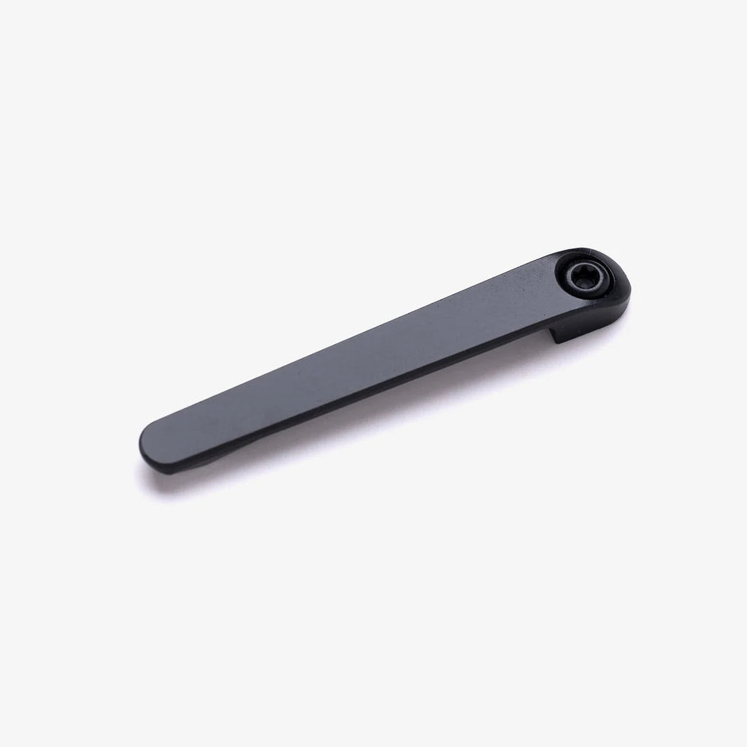 Milled Titanium Clip Tactile Turn