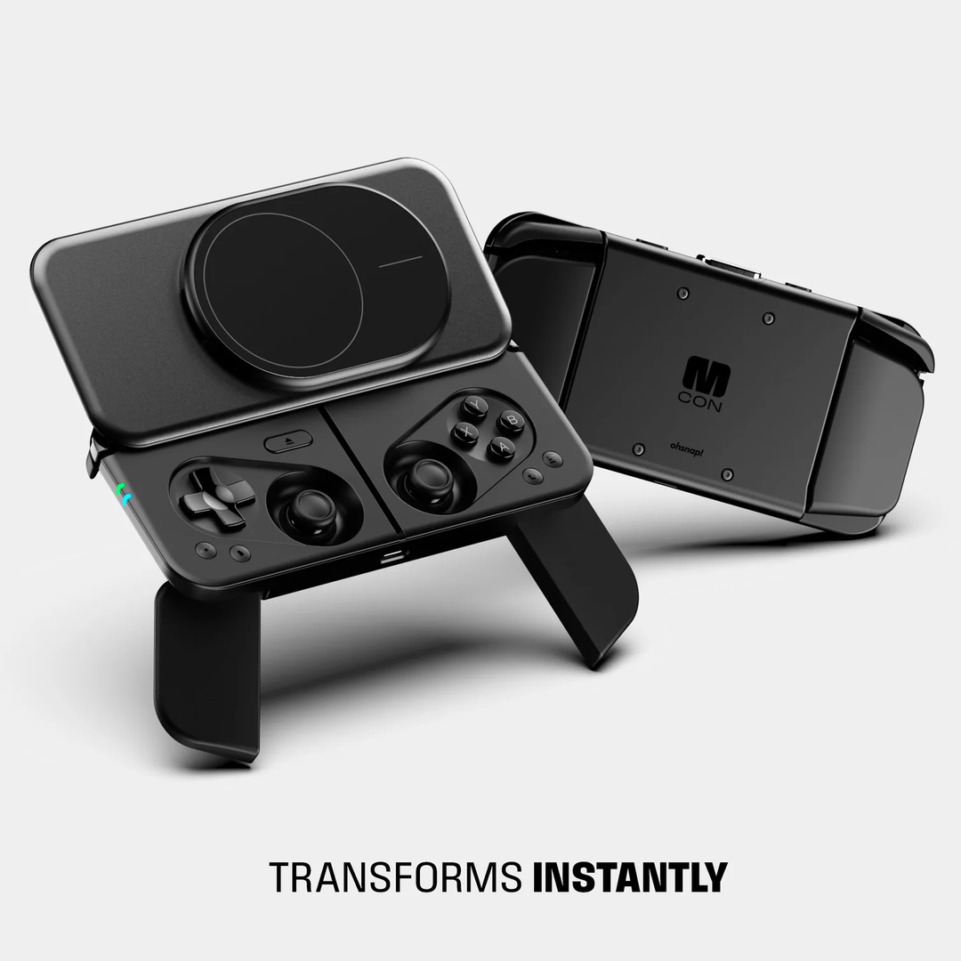 MCON - The Magnetic Transforming Gaming Controller Ohsnap
