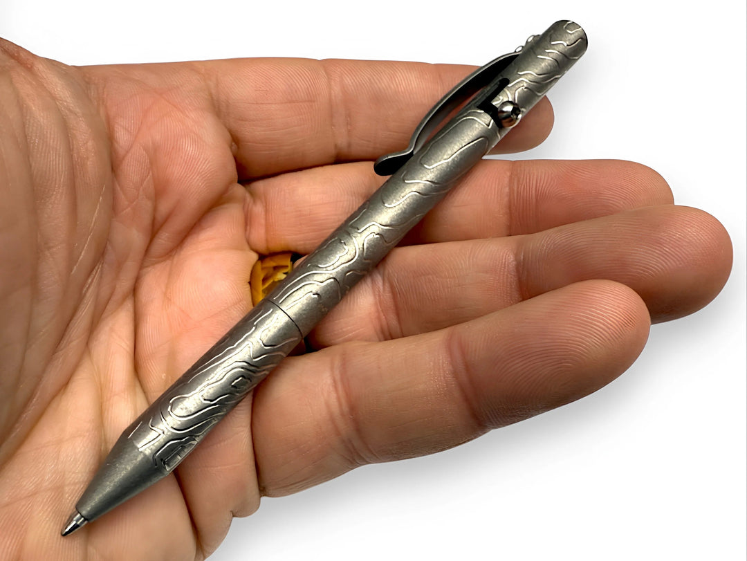 MaxMadCo Design - Titanium - Bolt Action Pen - GEN 2 Countycomm