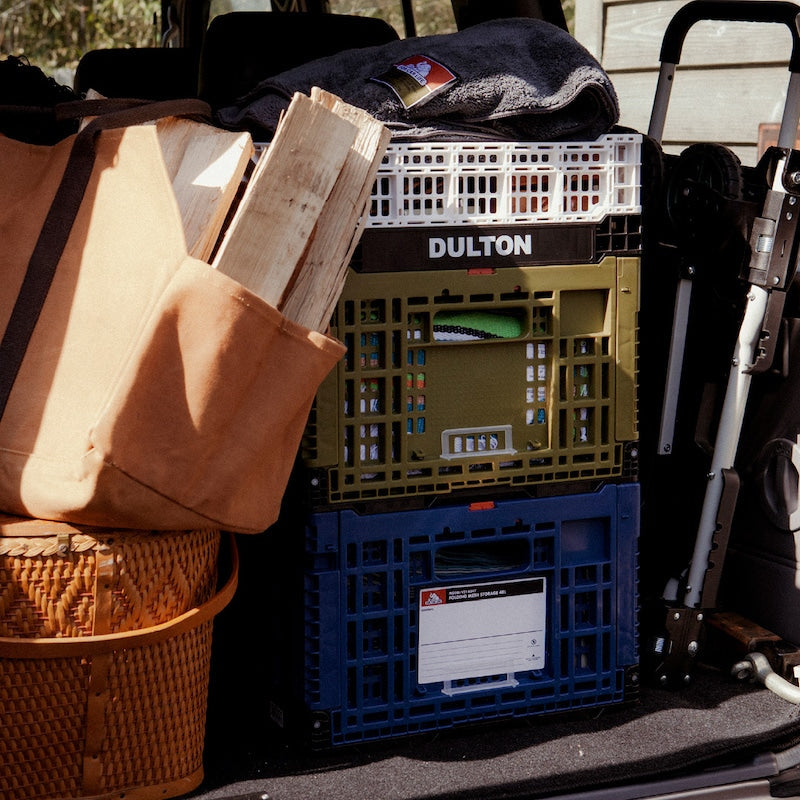 FOLDING MESH STORAGE / SHOPPING BASKET DULTON