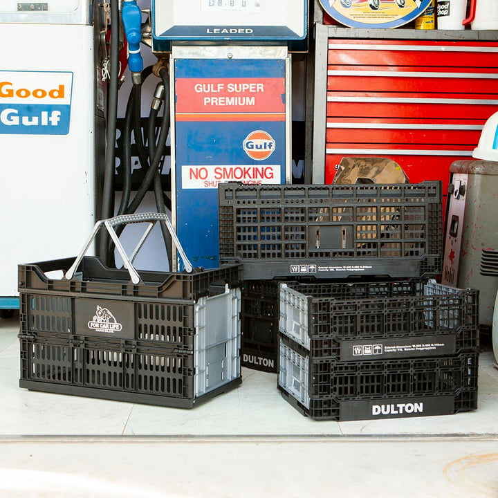 FOLDING MESH STORAGE / SHOPPING BASKET DULTON