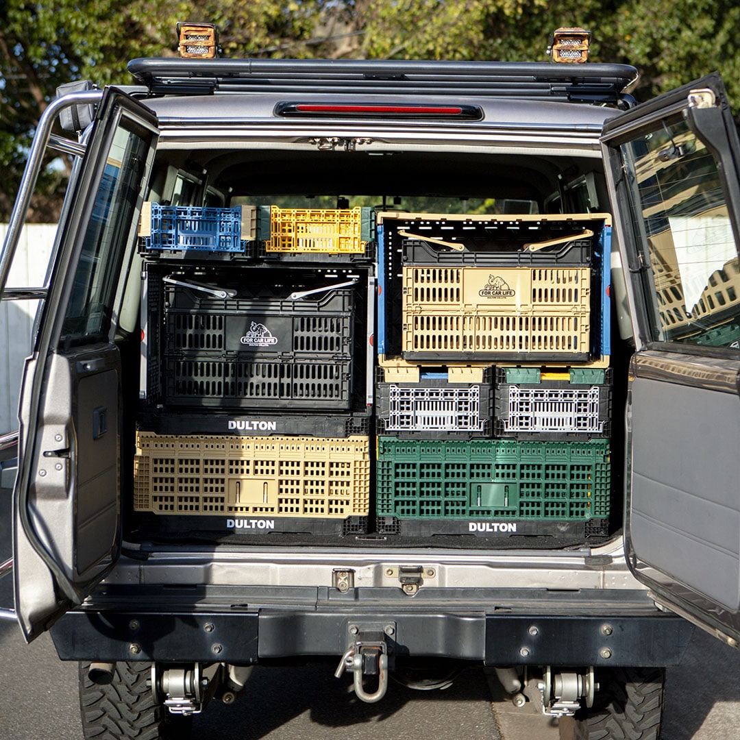 FOLDING MESH STORAGE / SHOPPING BASKET DULTON