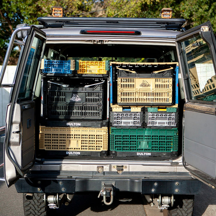 FOLDING MESH STORAGE / SHOPPING BASKET DULTON