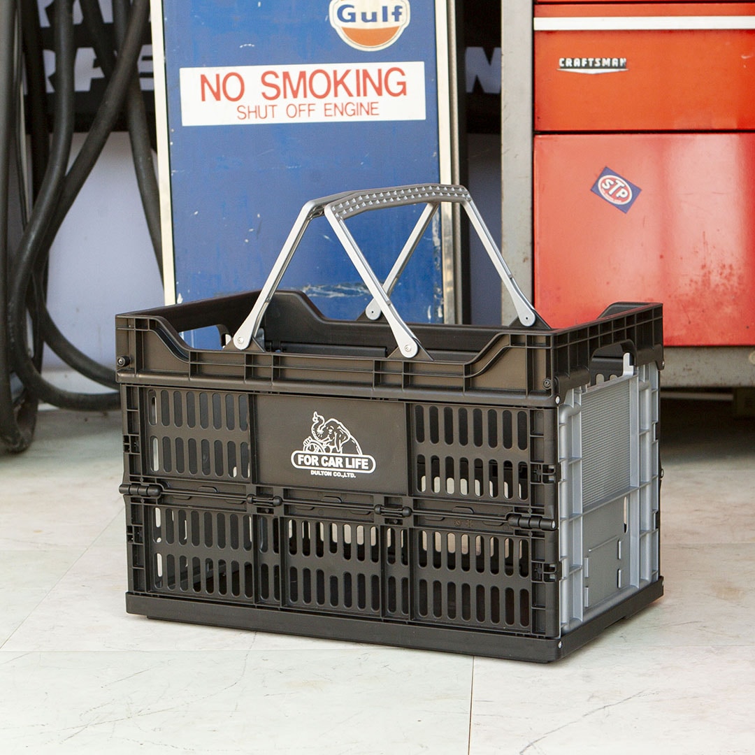 FOLDING MESH STORAGE / SHOPPING BASKET DULTON