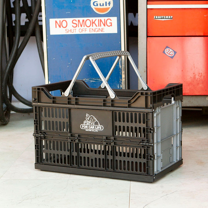 FOLDING MESH STORAGE / SHOPPING BASKET DULTON