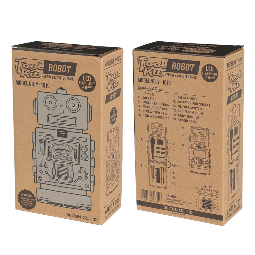 Tool Kit Robot Sliver