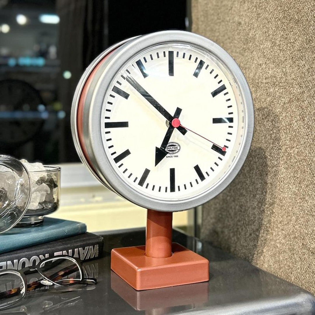 DOUBLE FACE CLOCK 170D2 MAT DULTON