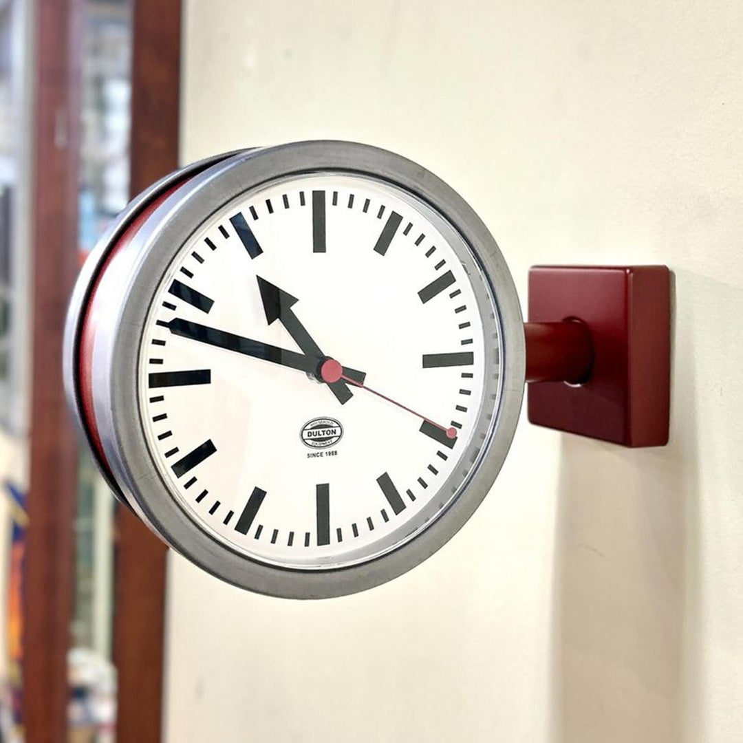DOUBLE FACE CLOCK 170D2 MAT DULTON