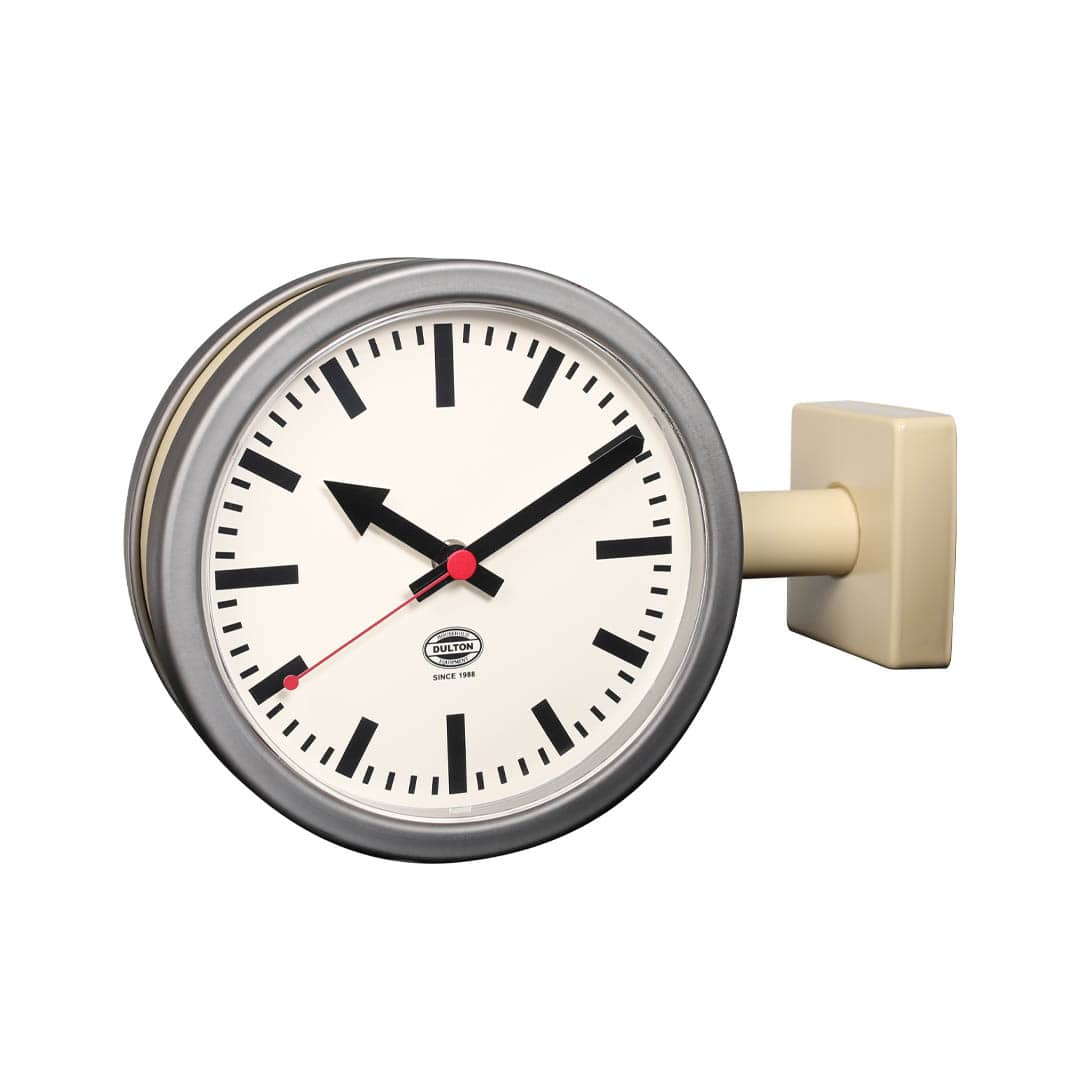 DOUBLE FACE CLOCK 170D2 MAT DULTON