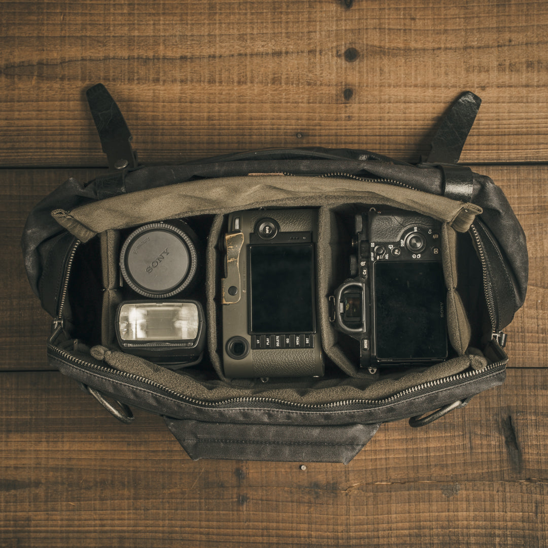 Night Rider Leather Sling Bag | 9.5L Wotancraft