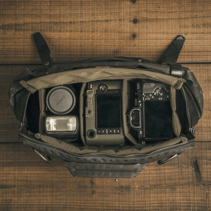 Night Rider Leather Sling Bag | 9.5L Wotancraft