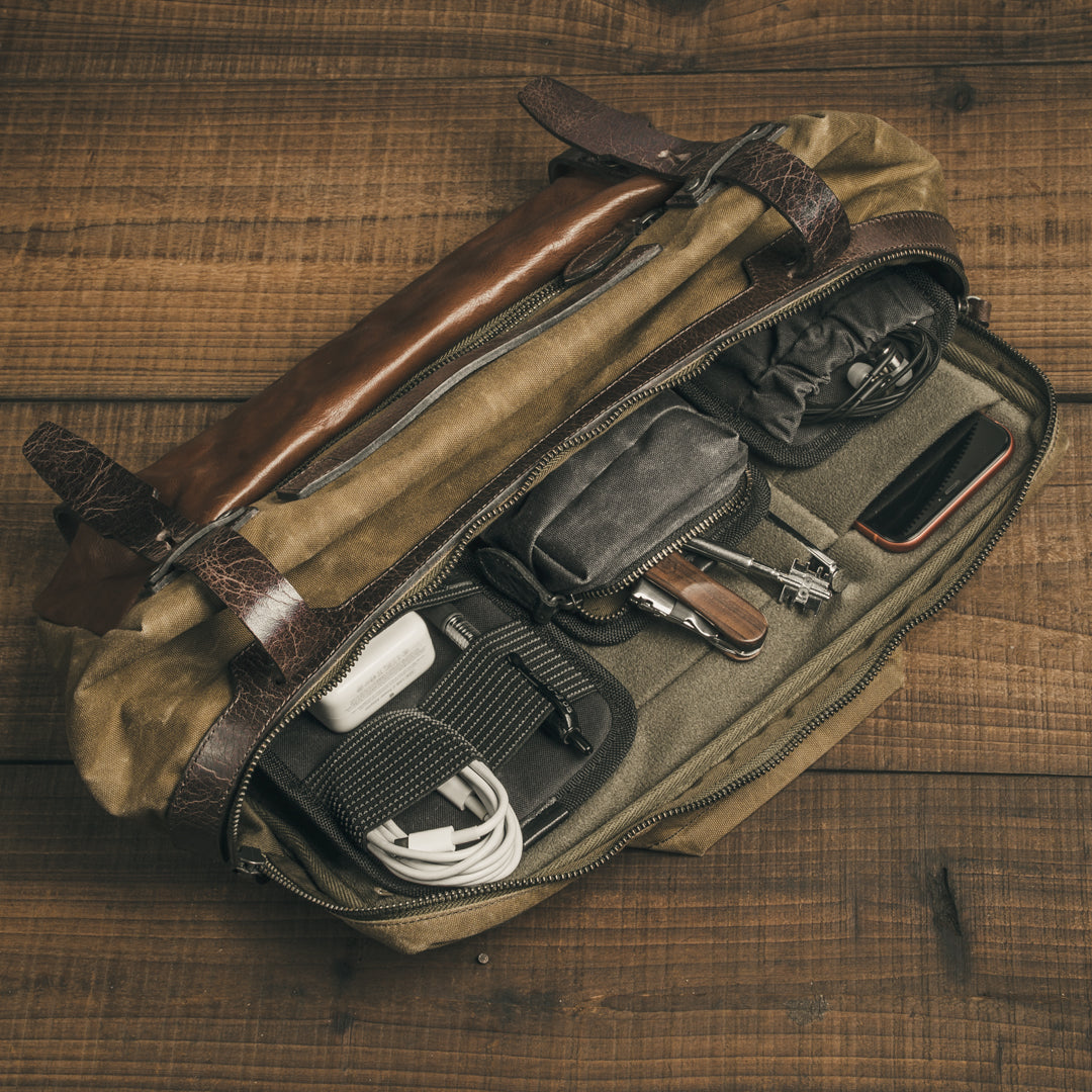 Night Rider Leather Sling Bag | 9.5L Wotancraft