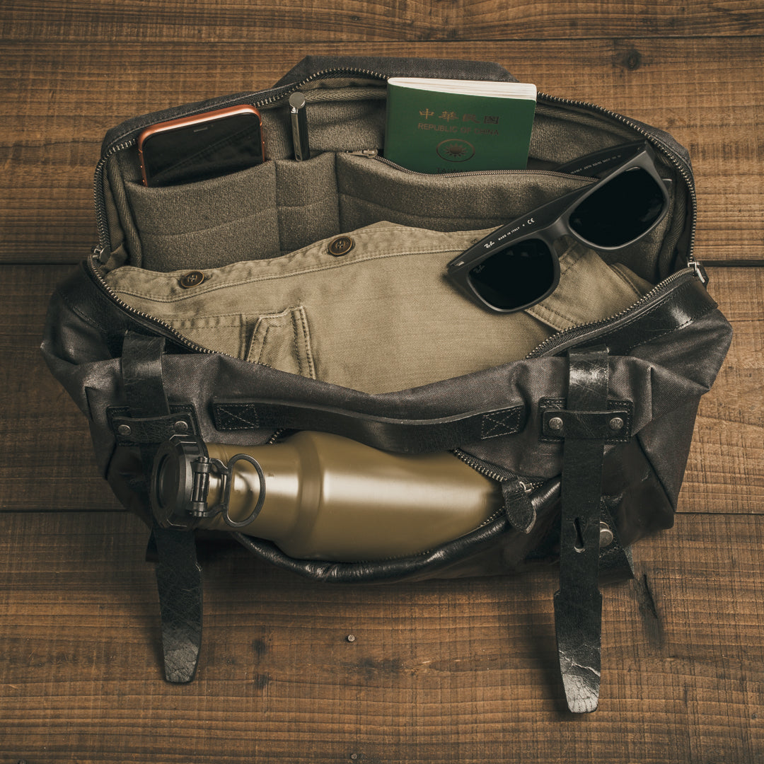Wotancraft - Night Rider Leather Sling Bag | 9.5L