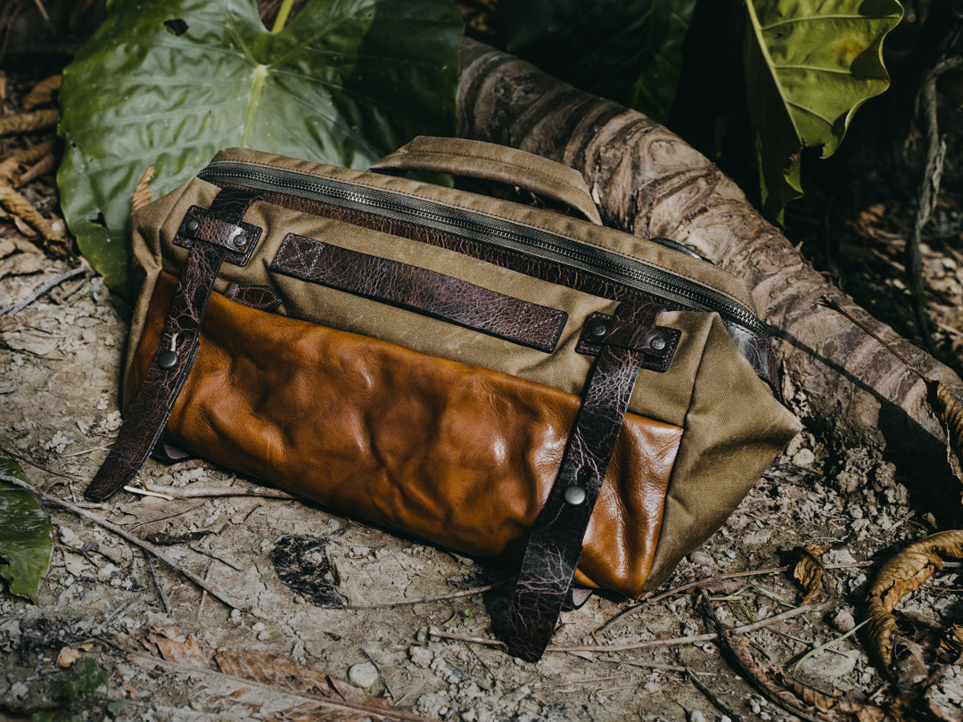 Night Rider Leather Sling Bag | 9.5L Wotancraft