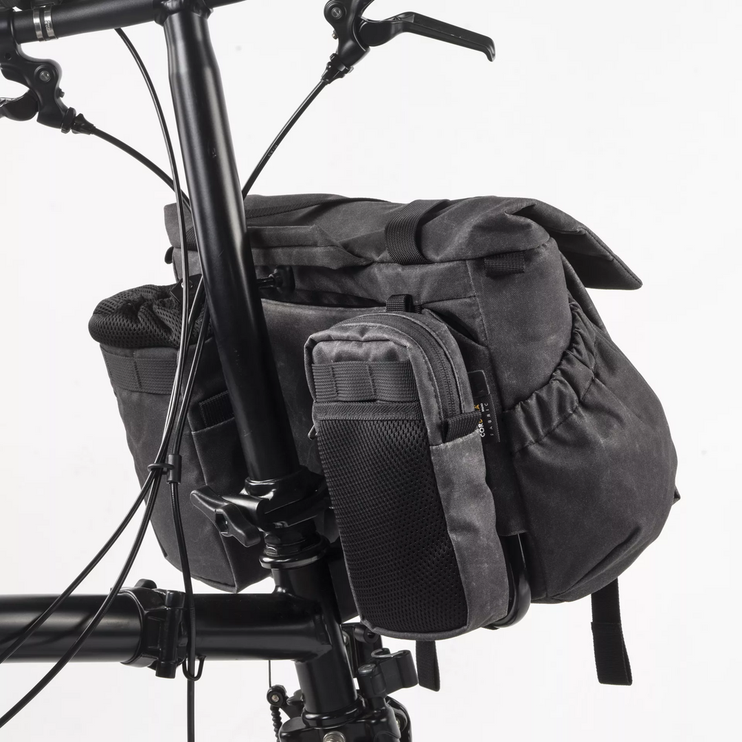 Pilot Brompton Bag 10L | With 2 pouch modules (Carrier Frame not Pilot Brompton Bag 10L | With 2 pouch modules (Carrier Frame not