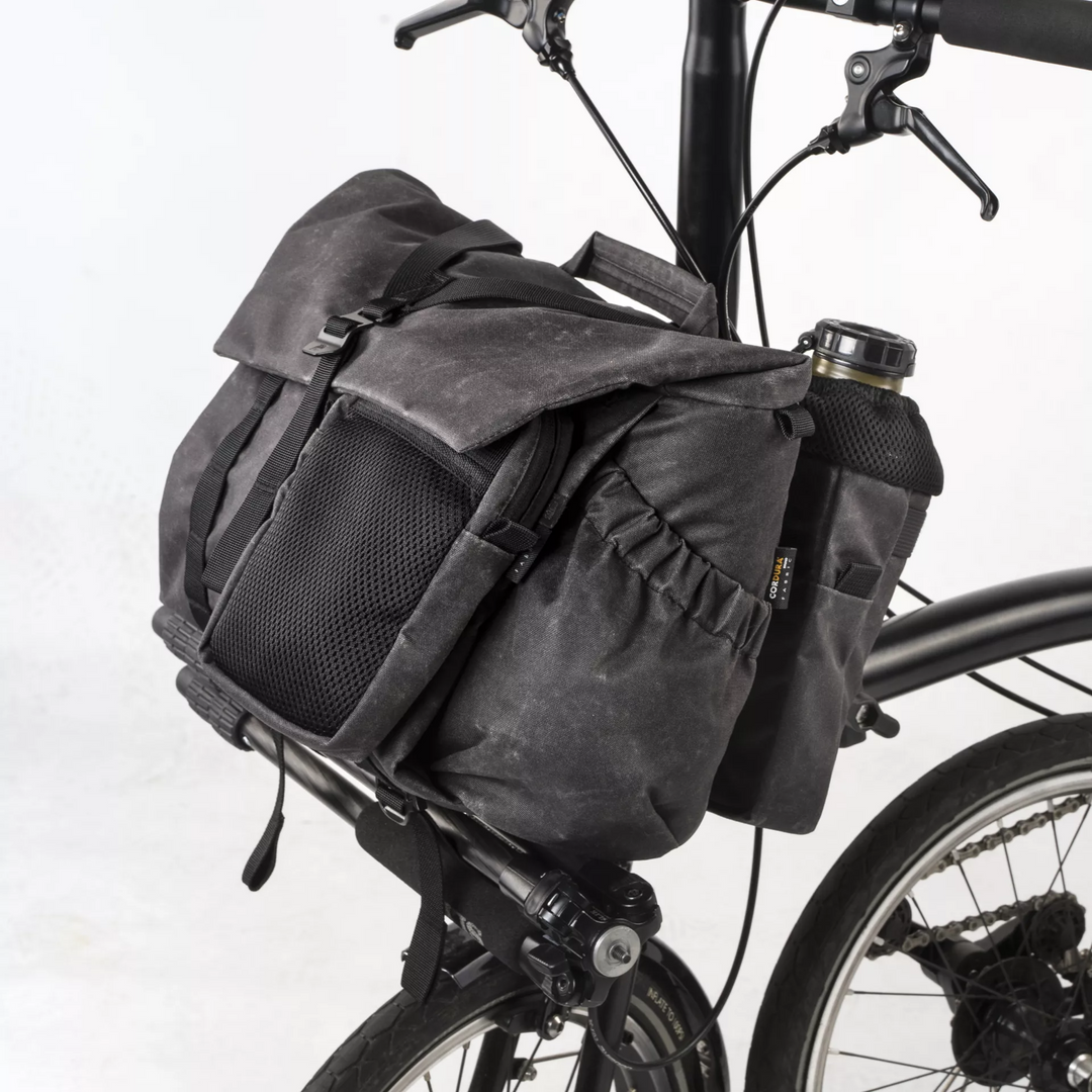 Pilot Brompton Bag 10L | With 2 pouch modules (Carrier Frame not Pilot Brompton Bag 10L | With 2 pouch modules (Carrier Frame not