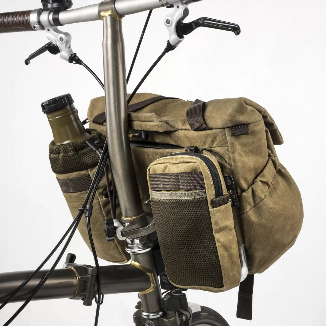 Pilot Brompton Bag 10L | With 2 pouch modules (Carrier Frame not Pilot Brompton Bag 10L | With 2 pouch modules (Carrier Frame not
