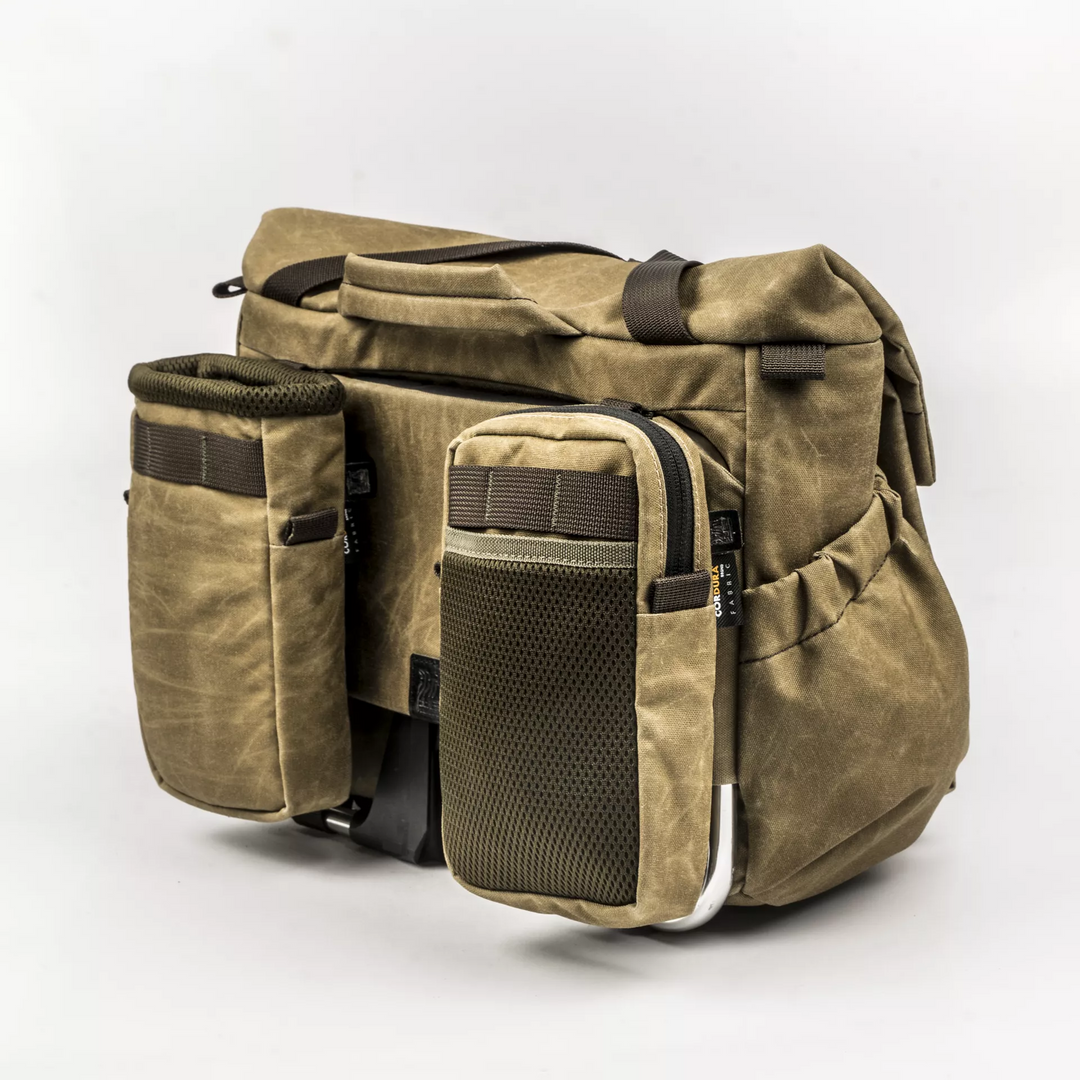 Pilot Brompton Bag 10L | With 2 pouch modules (Carrier Frame not Pilot Brompton Bag 10L | With 2 pouch modules (Carrier Frame not