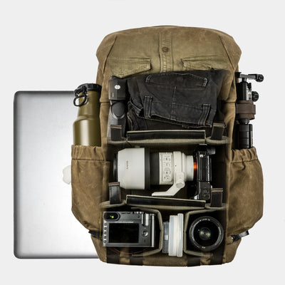 Wotancraft - PILOT Travel Camera Backpack 20L