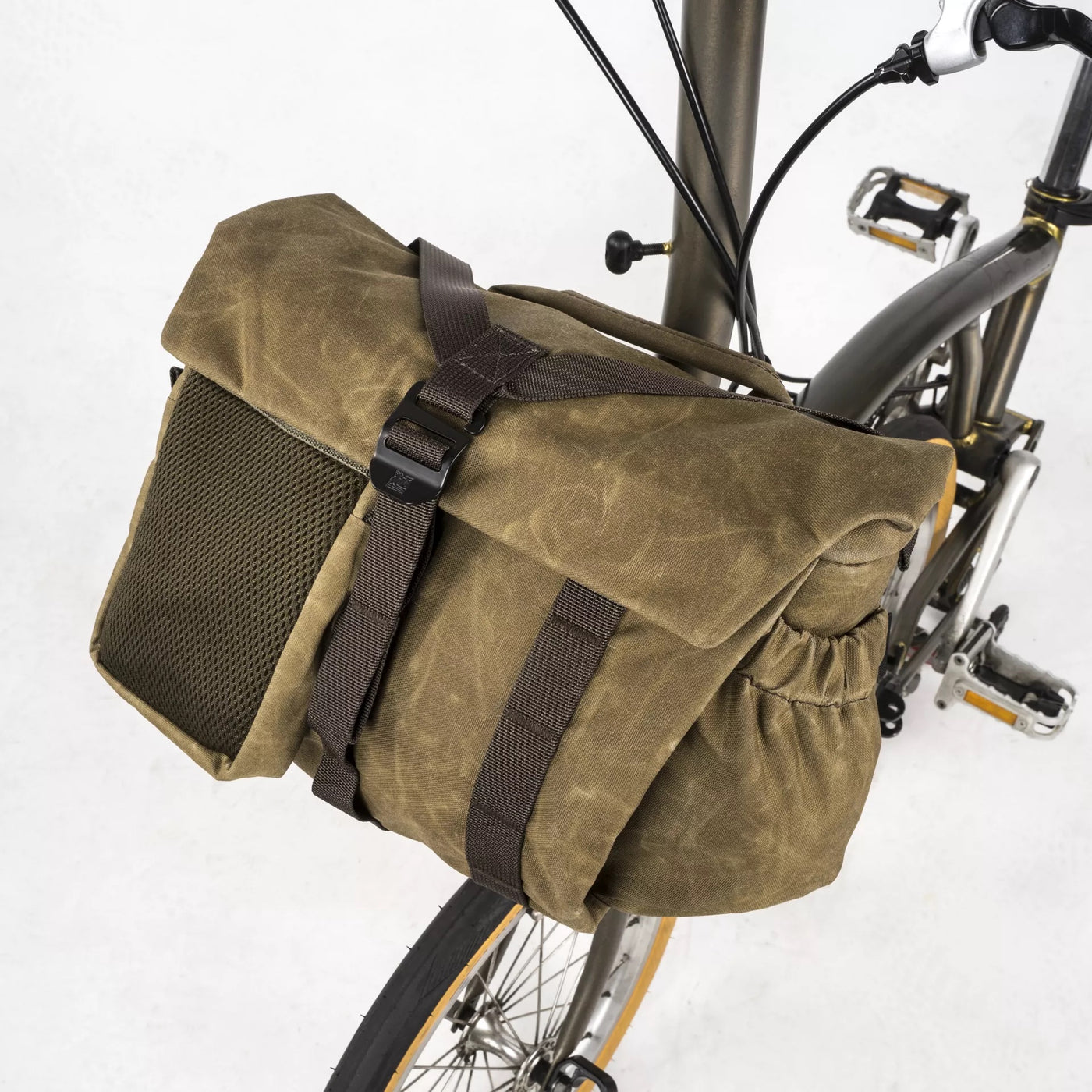 Wotancraft - Pilot Brompton Bag 7L | With 2 pouch modules (Carrier Frame not included)